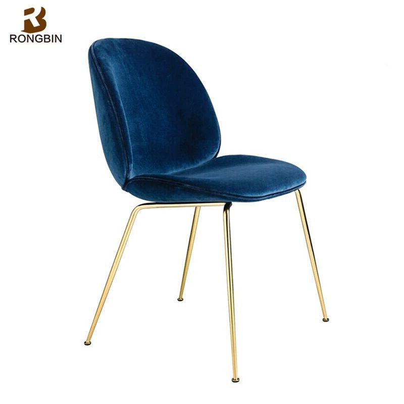 Gold Legs Gubi Beetle Dining Chair Made in China